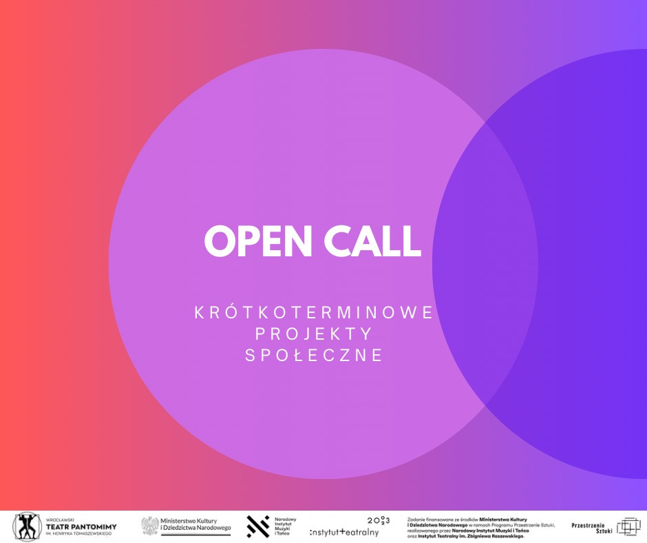 Krótkoterminowe projekty społeczne open call
