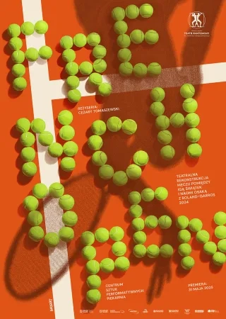 French Open, projekt plakatu - Patryk Hardziej
